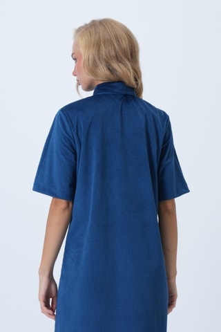 Robe chemise - Bleu marine