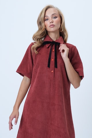 Robe chemise - Marron