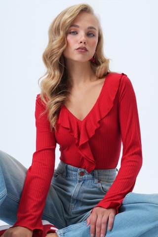 Blouse - Rouge