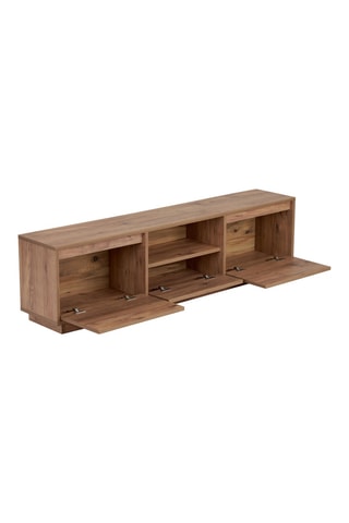 Meuble TV 3 abattants - 160 x 42 x 37 cm