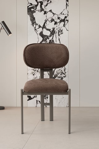 2 chaises  - Marron foncé - 83 x 48 x 47 cm