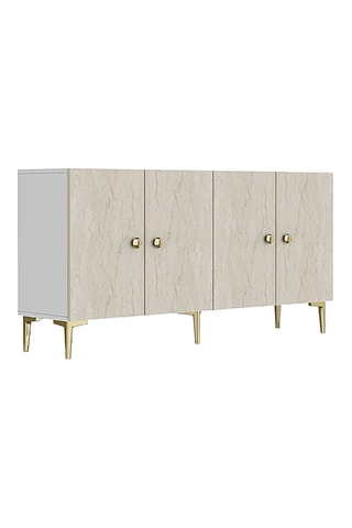 Console 4 portes - 180 x 75 x 32 cm