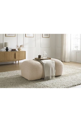 Pouf Hippolyte - Beige