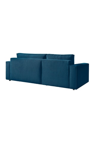 Canapé d'angle réversible convertible Nihad - Bleu