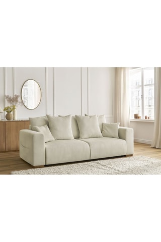 Canapé convertible Sidonie  - Beige