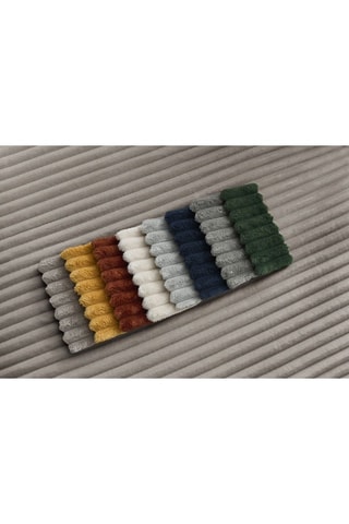 Canapé d'angle droit Harry - Taupe - 3 places - En polyester
