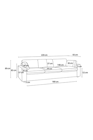 Canapé Belair - Vert