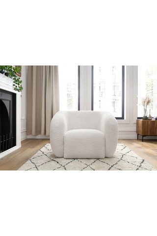 Fauteuil Céline - Blanc