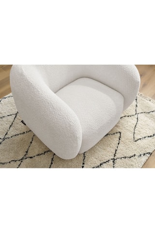 Fauteuil Céline - Blanc
