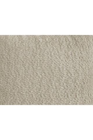 Canapé d'angle gauche convertible Montaigne - Beige - 3 places - En tissu bouclette