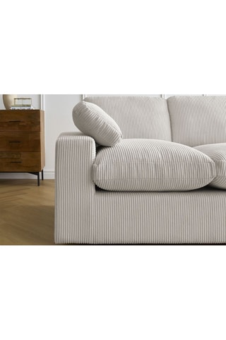 Canapé d'angle réversible Belair - Beige
