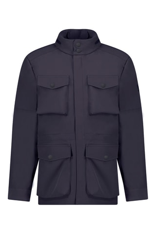 Parka - Bleu et noir