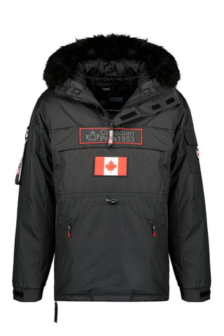 Parka à capuche Bruneak - Noir