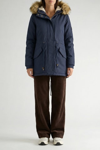 Parka à capuche Ampuriana - Bleu marine