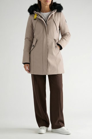 Parka à capuche Cherifana - Taupe