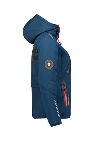 Sweat Softshell Reineak - Bleu marine et rose