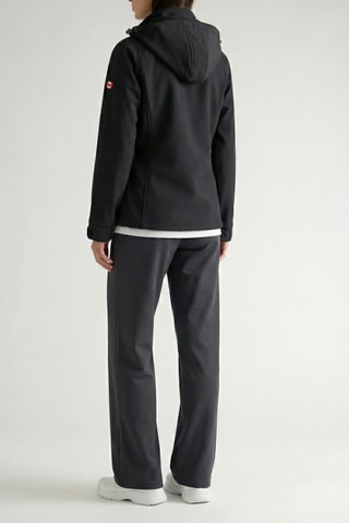 Veste à capuche Softshell Tacerana - Noir