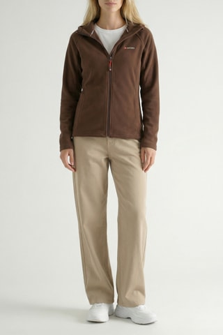 Veste polaire à capuche Tugoodana - Marron