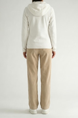 Veste polaire à capuche Uternel - Blanc