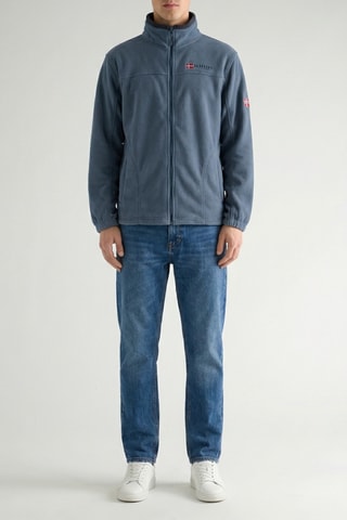 Veste polaire Uranium - Bleu pétrole