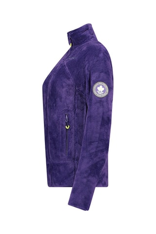 Veste polaire Udilas - Vert et violet
