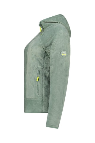 Veste polaire à capuche Upaloodeak - Vert
