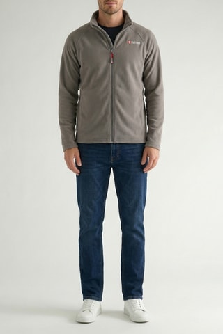 Veste polaire - Blanc et gris