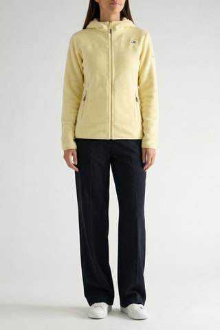 Veste polaire à capuche Uternel - Jaune