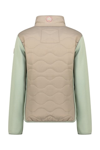 Veste polaire Tahitieak - Beige, vert et rose