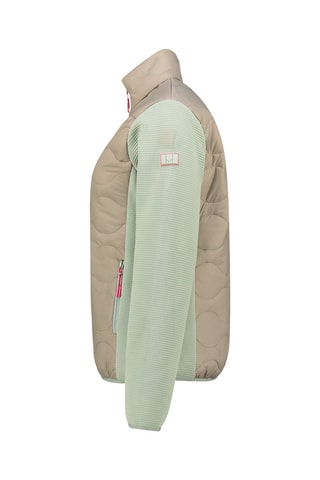 Veste polaire Tahitieak - Beige, vert et rose