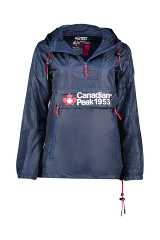 Windjack met Capuchon Choupeak - Blauw
