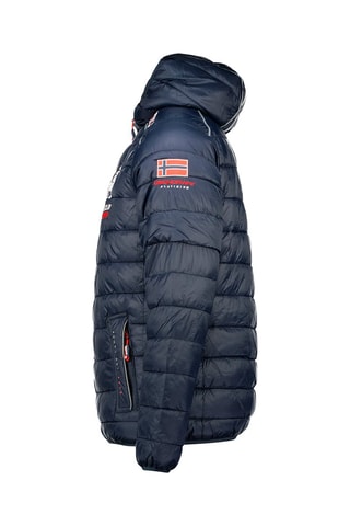 Blouson Brick - Blanc, bleu, gris et rouge