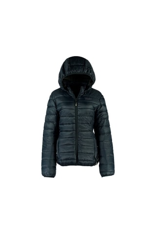 Gewatteerde Jas met Capuchon Anguila - Marineblauw