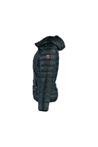 Gewatteerde Jas met Capuchon Anguila - Marineblauw