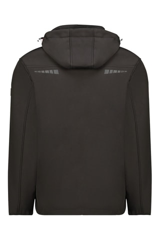 Jasje met Capuchon Softshell Twopaceak - Zwart