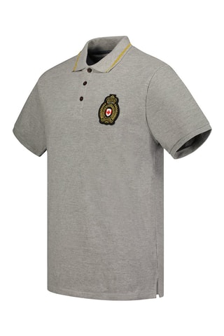 Polo - Blauw, grijs en geel