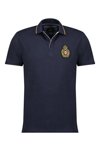 Polo - Blauw en zwart