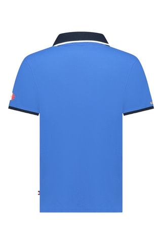 Polo Kareak - Wit, blauw en zwart