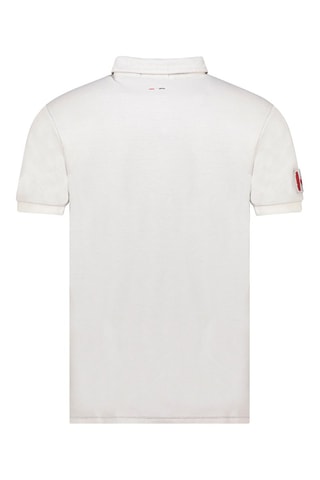 Polo Karseak - Rouge, blanc et gris