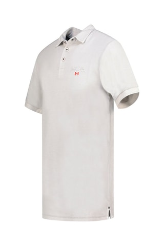 Polo Karseak - Rouge, blanc et gris