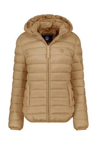 Doudoune à capuche Akitaleak - Taupe