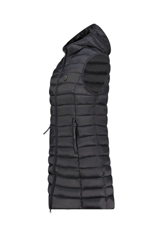 Doudoune longue sans manches Vakitaleak - Noir
