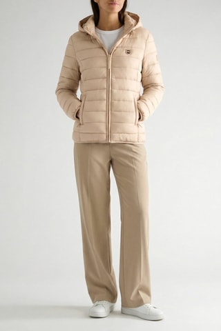Doudoune à capuche Akitalana - Beige