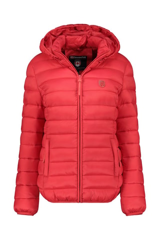 Doudoune à capuche Akitaleak - Rouge