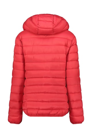 Doudoune à capuche Akitaleak - Rouge