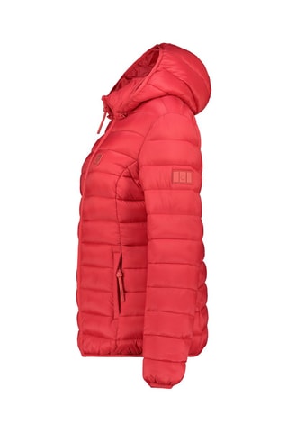 Doudoune à capuche Akitaleak - Rouge