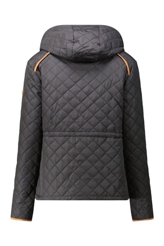 Doudoune à capuche Doyateak - Noir et marron