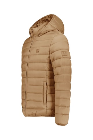 Doudoune à capuche Amitaleak - Taupe