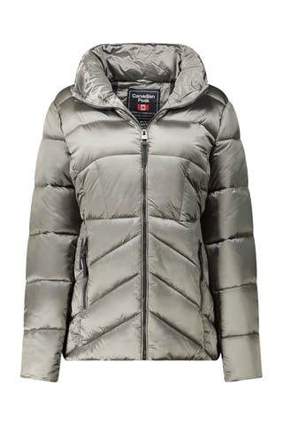 Doudoune à capuche Blancheak - Gris et noir