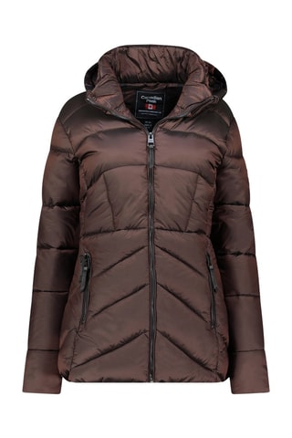 Doudoune à capuche Blancheak - Noir et marron